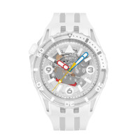 SWATCH Scubaqua Aurelia Aurita Two Tone Silicone Strap SSCU09K100